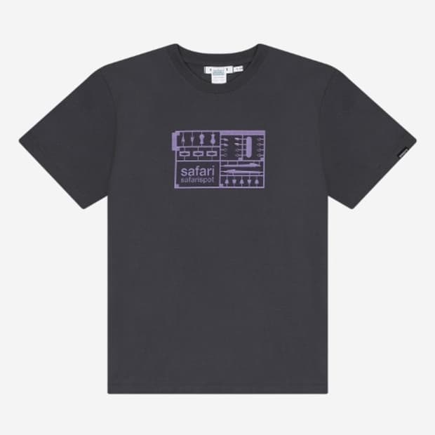 사파리스팟 AUTHENTIC GUNPLA TOY TEE 차콜