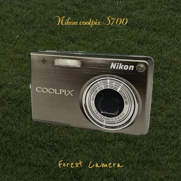 니콘 쿨픽스 s700 디지털카메라 빈티지디카