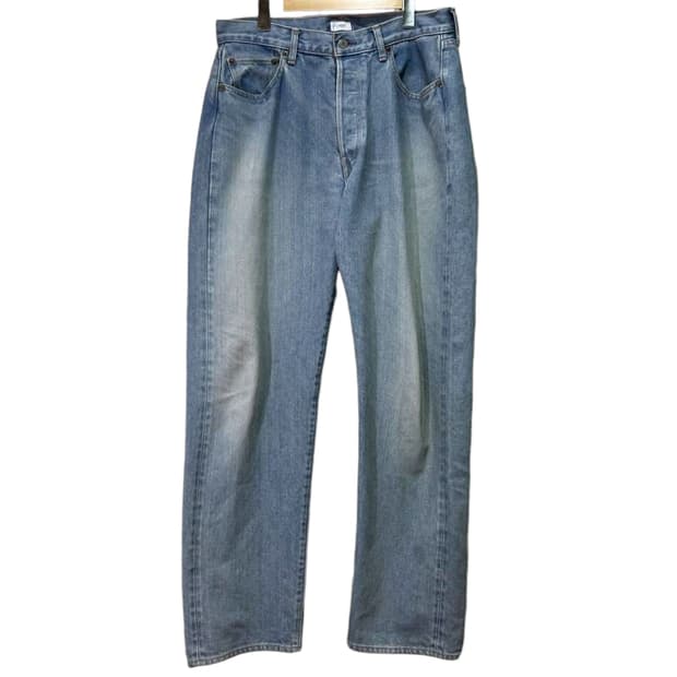 시오타 워시드가공 13.5oz 데님 팬츠