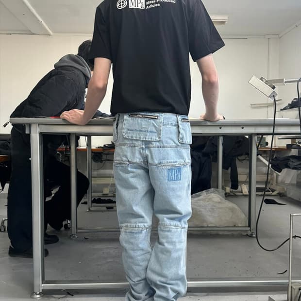 [M/주훈착용] 플라스틱프로덕트 백팬츠 MPa BAG PANTS