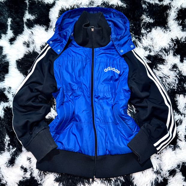 ADIDAS 아디다스 90s 패딩 후드집업 져지 자켓