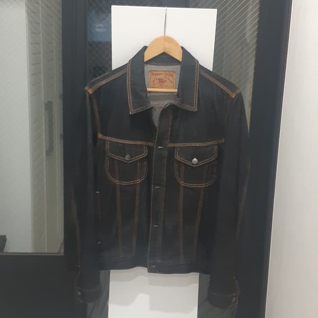 비디알 데님 트러커 자켓 m