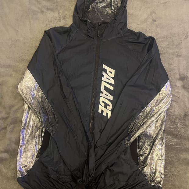 팔라스 포일 자켓 네이비