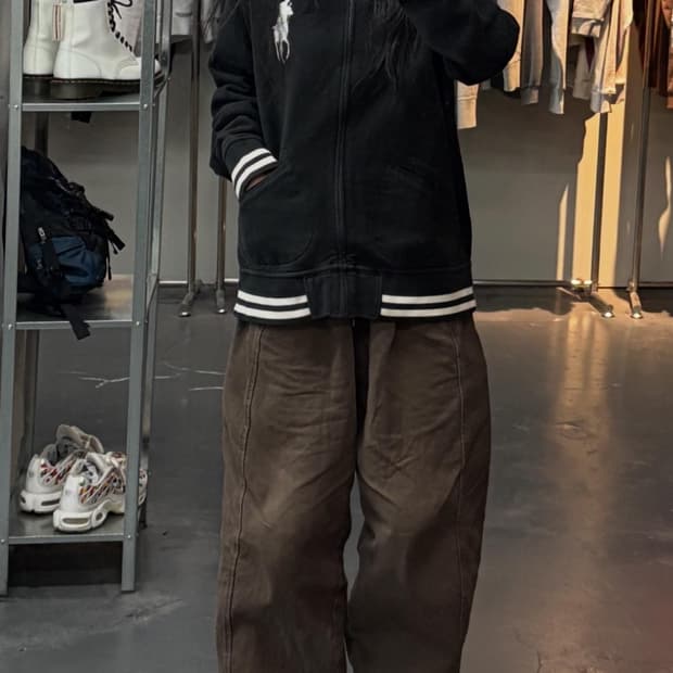 폴로랄프로렌 빅포니 바시티자켓 A3233