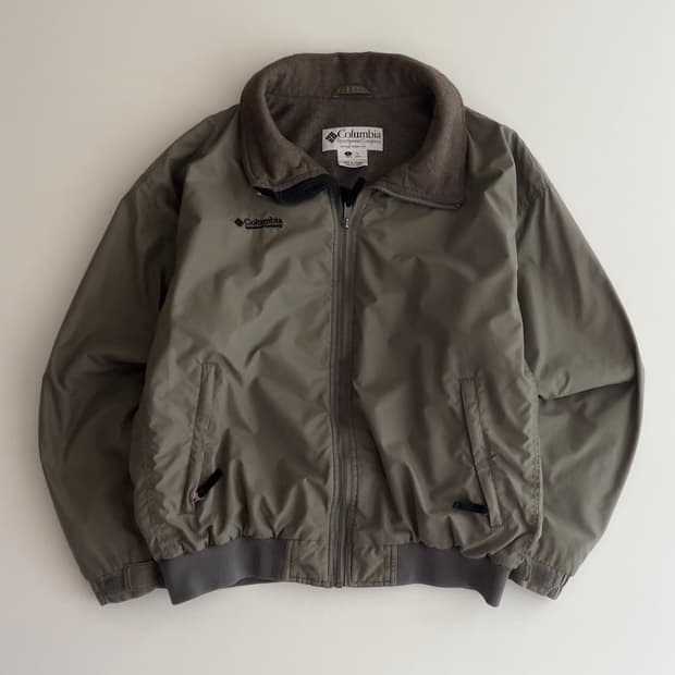 컬럼비아 기모 블루종 자켓 L