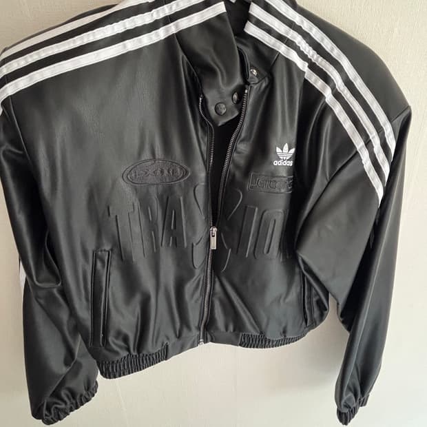 아디다스 레더 자켓 