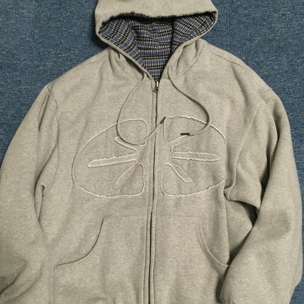 이알티알 ertr 리버시블 후드집업 L