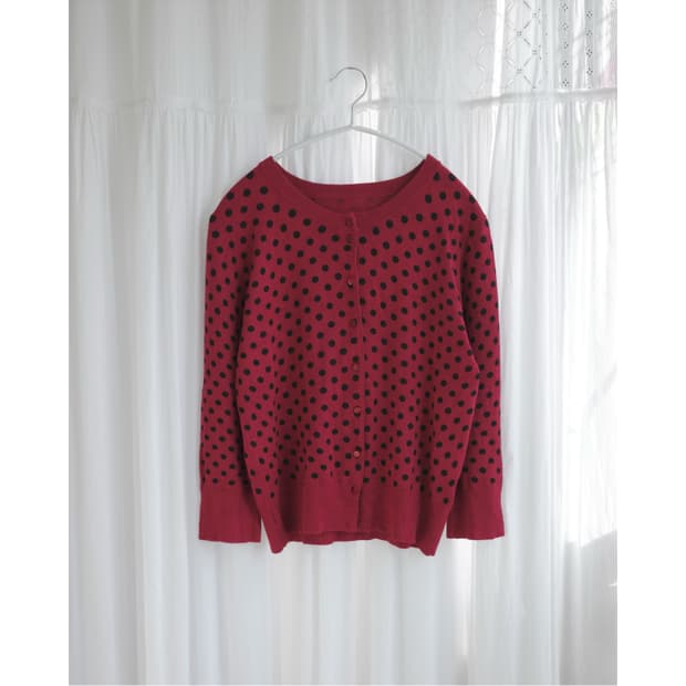 Ladybug cardigan