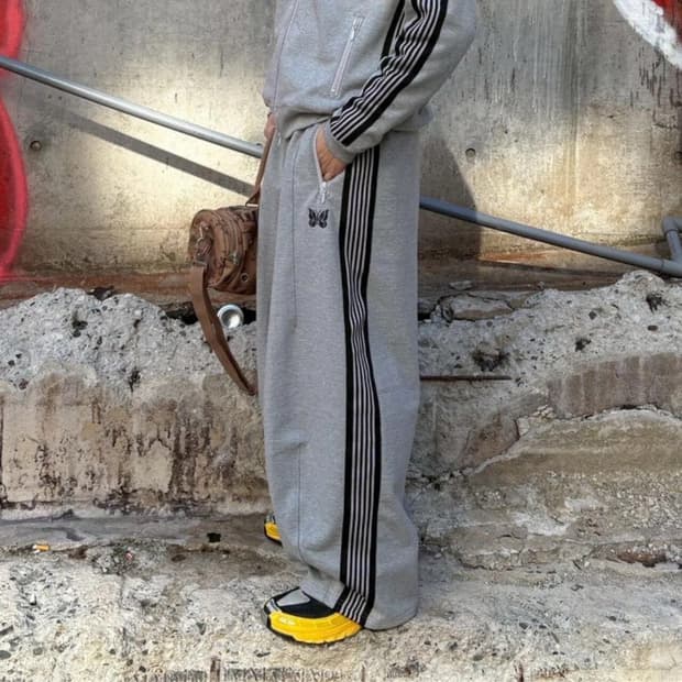 [xs] 니들스 26ss H.D 코튼 팬츠 그레이 B2nd 한정