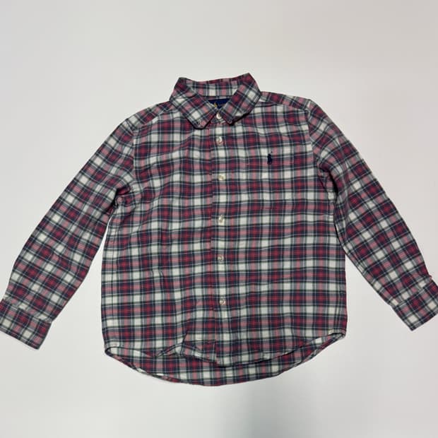 폴로 랄프로렌 키즈 체크셔츠 6