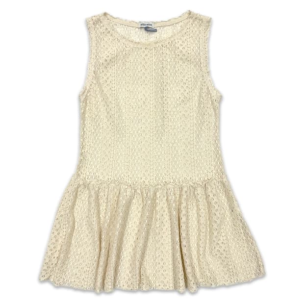 빈티지 레이스 시스루 레이어드 원피스