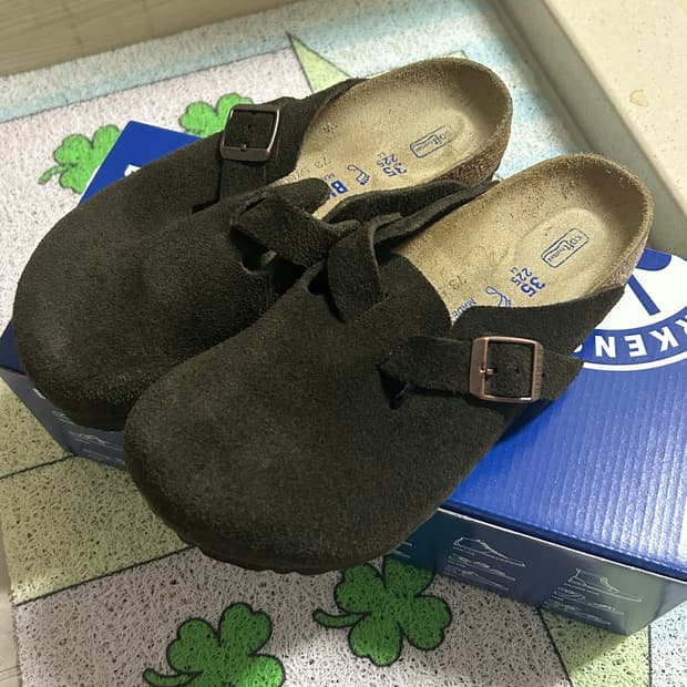 버켄스탁 보스턴 모카 225