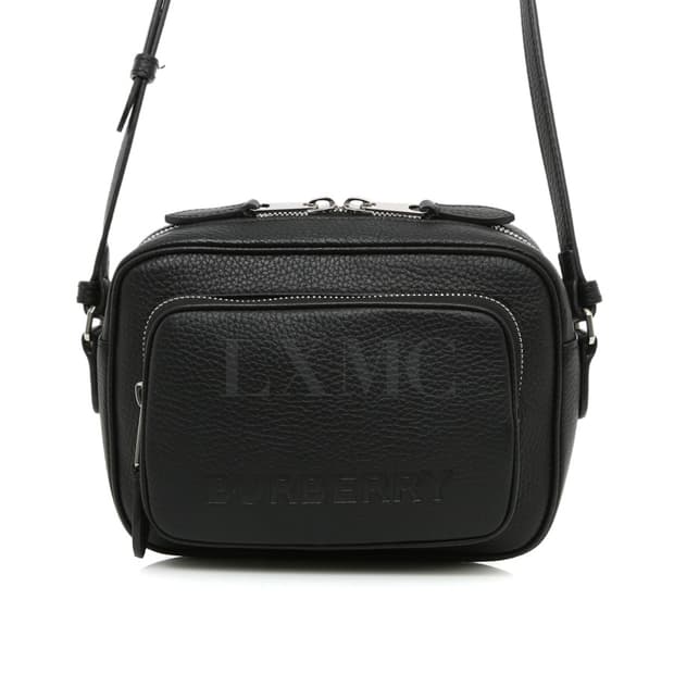 버버리 블랙 미니크로스 더블지퍼 카메라백 8061569