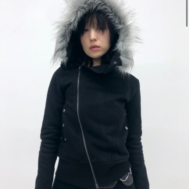 begbegbeg 퍼 후드 자켓