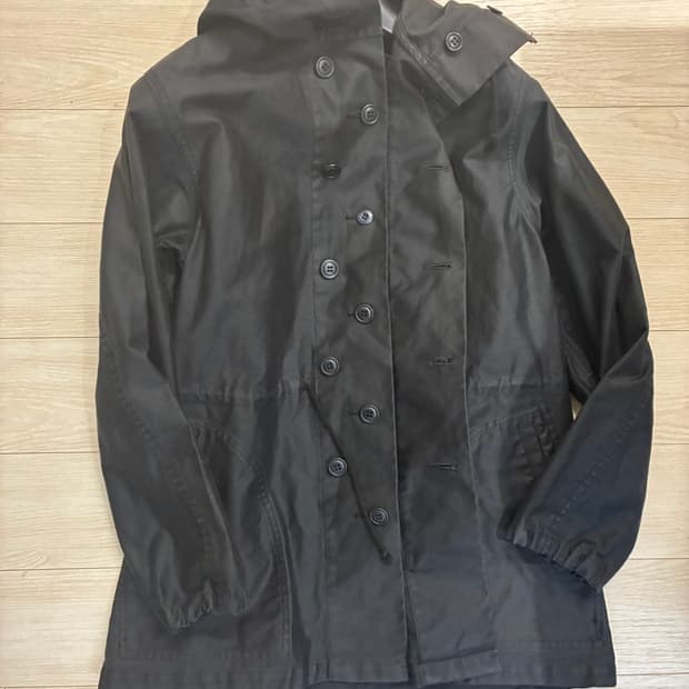 꼼데가르송 블랙 야상 