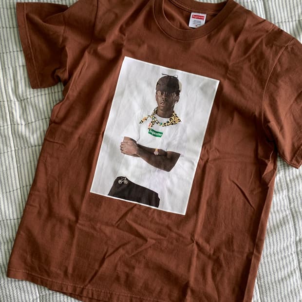 Supreme 슈프림 타일러 더 크리에이터 티셔츠 브라운