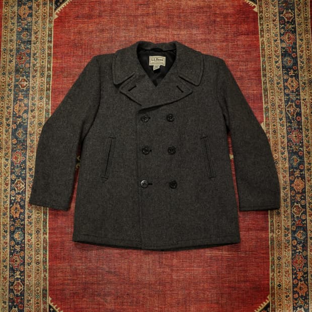 00s 빈티지 엘엘빈 피코트 판매