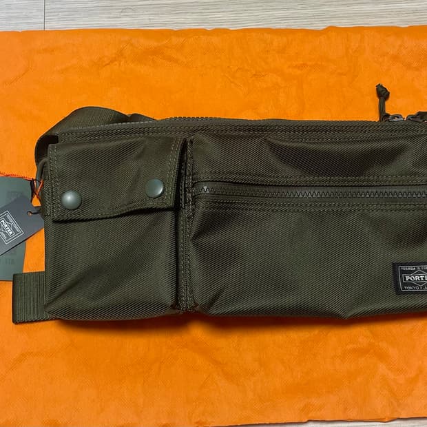 요시다 포터 유닛(UNIT) 숄더백 - 카키 
