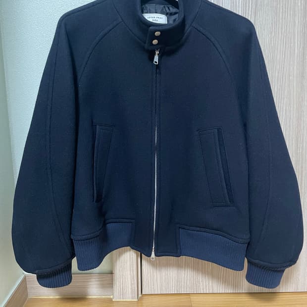 [M] 애프터프레이 리가즈 울 해링턴자켓 네이비
