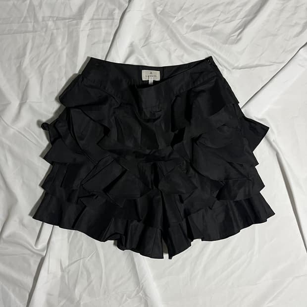 프릴 팬츠 스커트