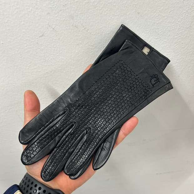 빈티지 디올 가죽 장갑