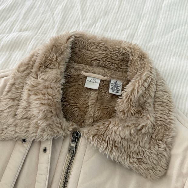  ▫️Armani Exchange Shearling jacket