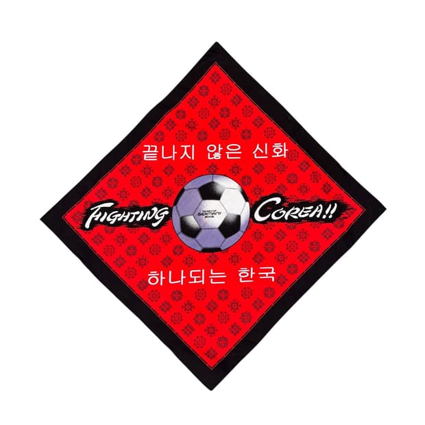 2006 독일 월드컵 대한민국 반다나  