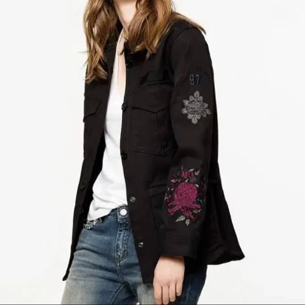 여성 55사이즈 쟈딕앤볼테르 자켓