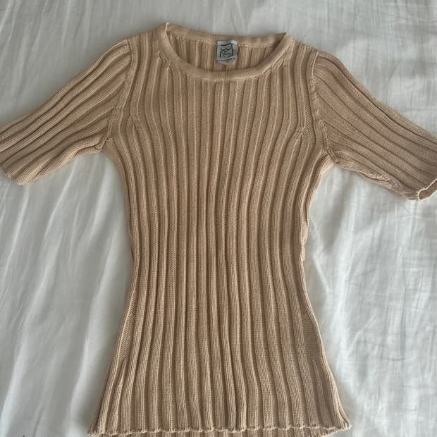 베이스레인지 니트 셋업 