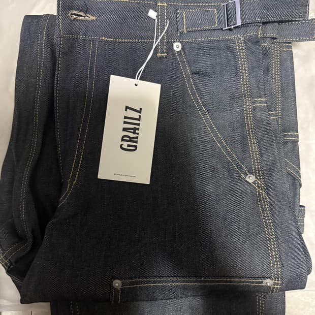 1사이즈 그레일즈 코인서울 카펜터 데님 팬츠 인디고