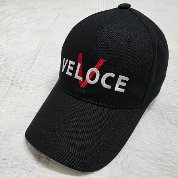뷔벨로체 RV 볼캡 하드핏 블랙 모자 야구모자 VVELOCE