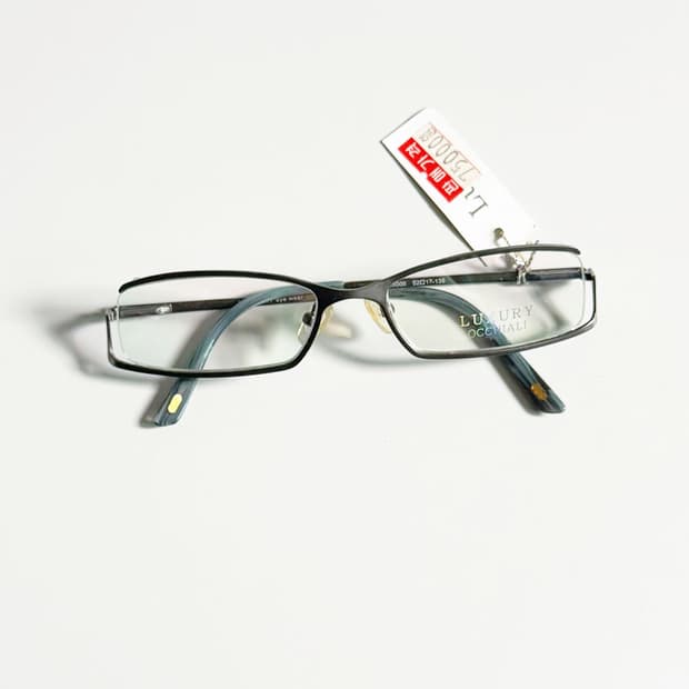 LUXURY OCCHIALI 언더림 스퀘어 메탈 빈티지 안경