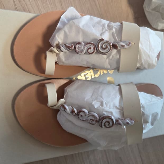 ancient greek sandal 37 