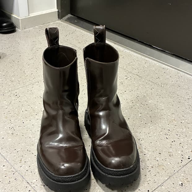 보테가 브라운 하이웨이 270 부츠 (박스O, 구매내역 인증O)