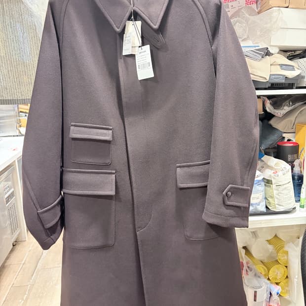 Kaptain sunshine 25fw 트래블러코트 브라운 6사이즈