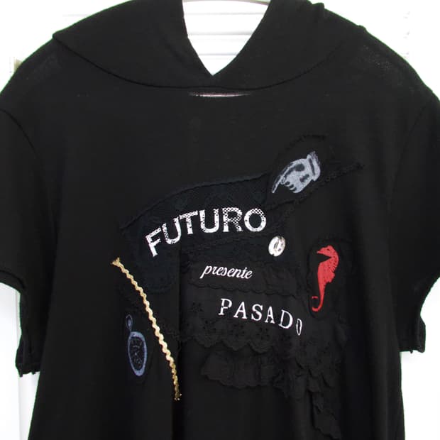 수나오쿠와하라 패치 후드원피스