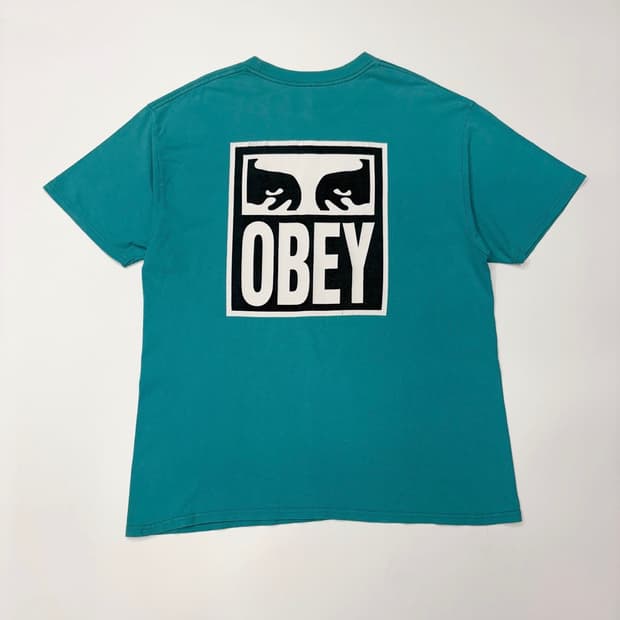 Obey 빈티지 오베이 아이즈 아이콘 티셔츠