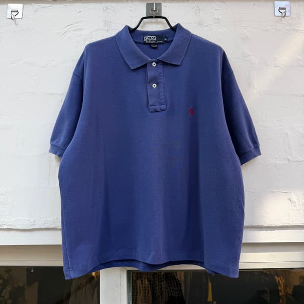 Polo by Ralph Lauren (USA) 레드포니 블루 피케셔츠 