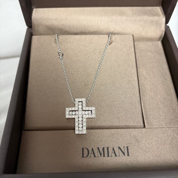 다미아니 벨에포크 M 다이아 목걸이 풀박스