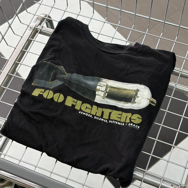 2007 Foo Fighters (푸 파이터스) 밴드 투어 티셔츠