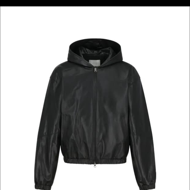 아모멘토 레더 후드 m