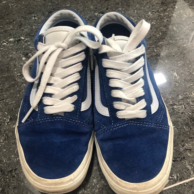 반스 올드스쿨 스웨이드 블루 