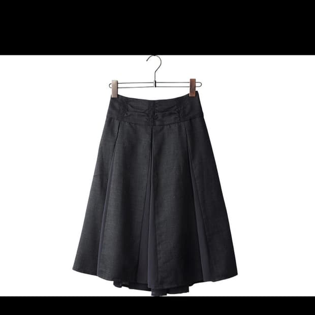 일본 빈티지 스커트 모리걸 아메카지 미디스커트 치마