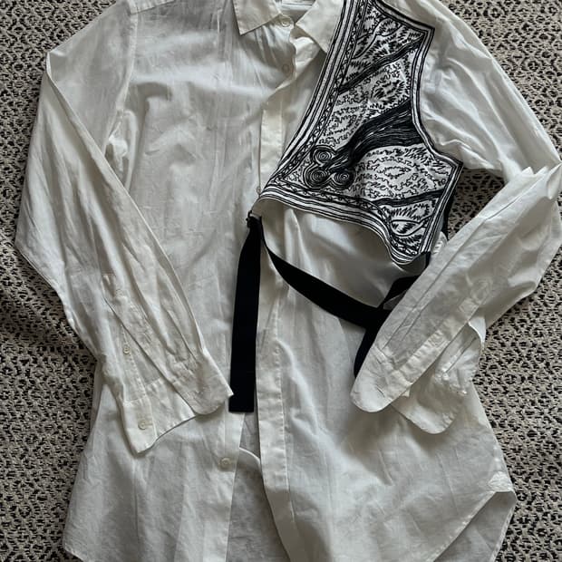 드리스 반노튼 15ss 하네스 셔츠 50size