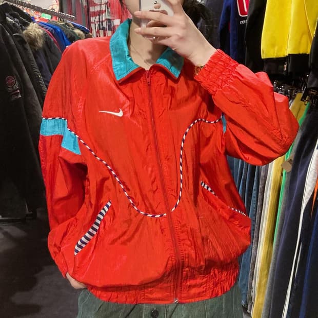 [IM]나이키 바람막이 레드