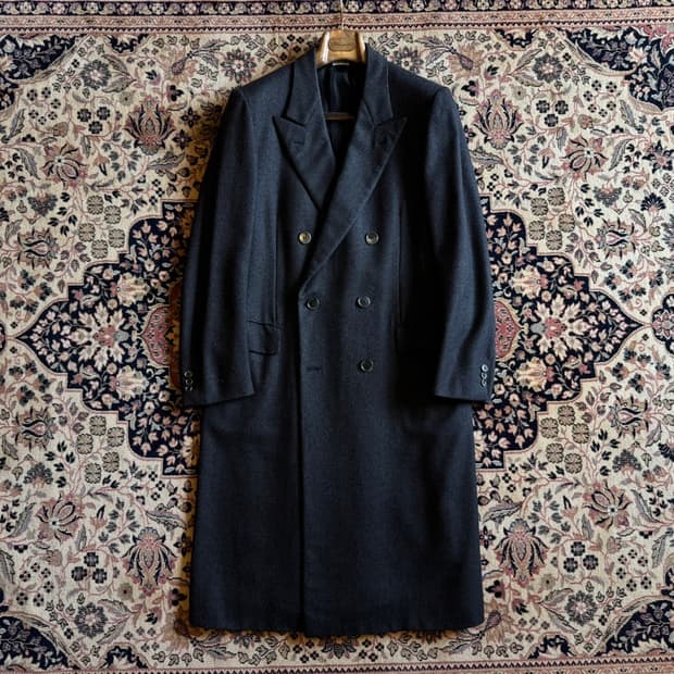 Brioni 브리오니 더블 브레스티드 코트 105