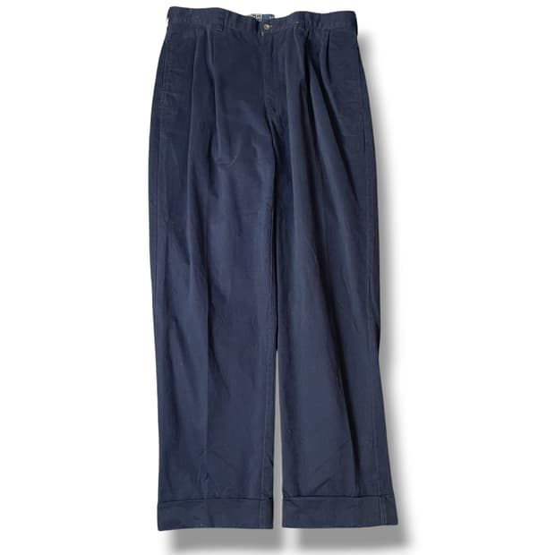 (36) 폴로 랄프로렌 네이비 해먼드 코튼 팬츠