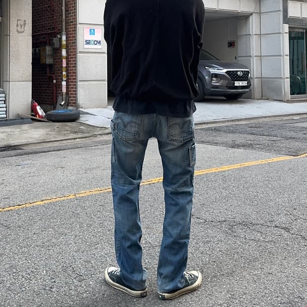 00s 리바이스 JPN 505 데님 카펜터 팬츠