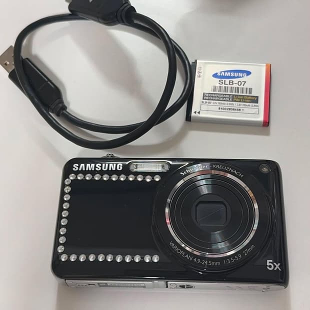 삼성 VLUU ST600 블랙 디지털 카메라