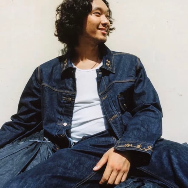 리 x 세이투셰 카우보이 셀비지 데님 셋업 M